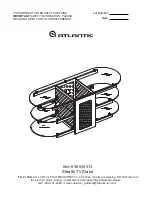 Preview for 1 page of Atlantic 36835514 Instruction Booklet