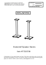 Preview for 1 page of Atlantic 77335799 Customer Instruction Booklet