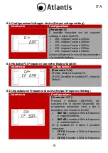 Предварительный просмотр 19 страницы Atlantic A03-OP2301 User Manual