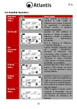 Preview for 22 page of Atlantic A03-OP2301 User Manual