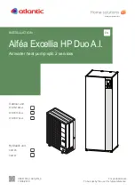 Preview for 1 page of Atlantic Alfea Extensa A.I. 16 Installation Manual