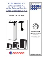 Atlantic Alfea Extensa Duo A.I. 10 Operating Manual preview