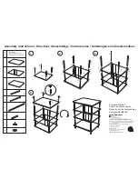 Предварительный просмотр 1 страницы Atlantic Component Stand 050705 Assembly Instructions