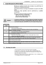 Preview for 37 page of Atlantic CONDENSINOX 100 Installation, Use And Maintenance Instructions