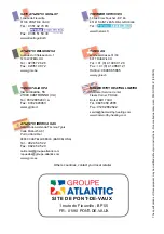 Preview for 116 page of Atlantic CONDENSINOX 100 Installation, Use And Maintenance Instructions