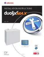 Preview for 1 page of Atlantic Duolix Max Installation Instructions Manual