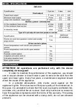 Preview for 14 page of Atlantic F129 Design CMG-BD 1 Operating Manual