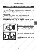 Preview for 14 page of Atlantic F617 Installation And Operating Manual