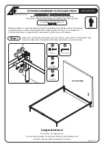 Предварительный просмотр 3 страницы Atlantic MISSION HEADBOARD Assembly Instructions