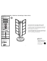 Preview for 2 page of Atlantic Multimedia Wire Spinner 63735247 Assembly Instructions Manual