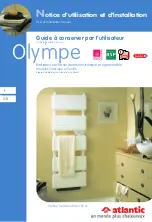 Preview for 1 page of Atlantic Olympe Classique User And Installation Manual