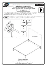 Preview for 2 page of Atlantic Oxford Headboard Aassembly Instructions