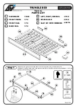 Preview for 6 page of Atlantic Oxford Headboard Aassembly Instructions