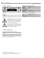 Preview for 2 page of Atlantic SB-900 Instruction Manual