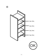 Предварительный просмотр 17 страницы Atlantic Solo TV stand Assembly Instructions Manual