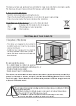 Предварительный просмотр 10 страницы Atlantic Ulysse User And Installation Manual