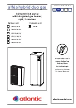 Предварительный просмотр 1 страницы Atlantic WOYG112LHT Installation And Commissioning Instructions