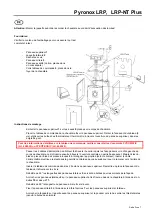 Preview for 9 page of Atlantic ygnis Pyronox LRP Assembly Manual