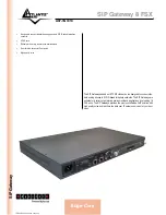 Atlantis Land A07-VG3310 Specification Sheet предпросмотр