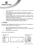 Предварительный просмотр 9 страницы Atlantis Land DISK MASTER NASF101 User Manual