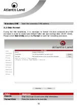 Предварительный просмотр 13 страницы Atlantis Land DISK MASTER NASF101 User Manual