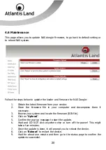 Предварительный просмотр 20 страницы Atlantis Land DISK MASTER NASF101 User Manual