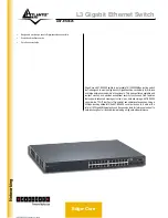 Atlantis Land Edge-Core A07-ES4625 Specification Sheet предпросмотр