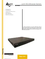 Atlantis Land Edge-Core A07-ES5508 Specification Sheet предпросмотр