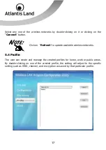 Предварительный просмотр 17 страницы Atlantis Land Net Fly PCI54 User Manual
