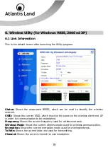 Предварительный просмотр 19 страницы Atlantis Land Net Fly PCI54 User Manual