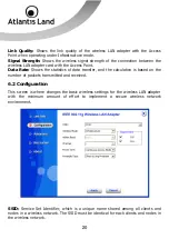 Предварительный просмотр 20 страницы Atlantis Land Net Fly PCI54 User Manual