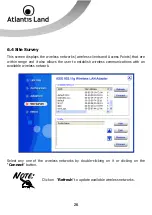 Предварительный просмотр 26 страницы Atlantis Land Net Fly PCI54 User Manual