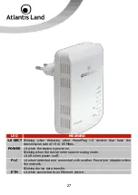 Предварительный просмотр 27 страницы Atlantis Land Net Power 302AV Kit Quick Start Manual