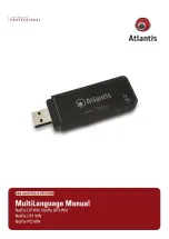 Предварительный просмотр 1 страницы Atlantis Land NetFly PCI WN Multilanguage Manual