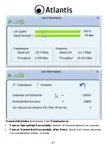Предварительный просмотр 21 страницы Atlantis Land NetFly PCI WN Multilanguage Manual