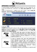 Предварительный просмотр 33 страницы Atlantis Land NetFly PCI WN Multilanguage Manual