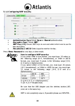 Предварительный просмотр 59 страницы Atlantis Land NetFly PCI WN Multilanguage Manual