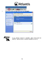 Предварительный просмотр 73 страницы Atlantis Land NetFly PCI WN Multilanguage Manual