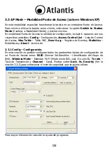 Предварительный просмотр 128 страницы Atlantis Land NetFly PCI WN Multilanguage Manual