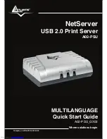 Atlantis Land NetServer A02-PSU Quick Start Manual предпросмотр