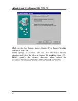 Предварительный просмотр 8 страницы Atlantis Land Web Runner 56K V.90/V.92 A01-PE1 Quick Start Manual