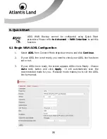 Предварительный просмотр 35 страницы Atlantis Land Web Share 3G 244WN User Manual