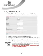 Предварительный просмотр 39 страницы Atlantis Land Web Share 3G 244WN User Manual