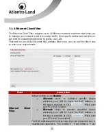 Предварительный просмотр 45 страницы Atlantis Land Web Share 3G 244WN User Manual