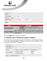 Предварительный просмотр 106 страницы Atlantis Land Web Share 3G 244WN User Manual