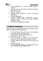 Preview for 8 page of Atlantis Land WebRunner Clipper A01-AU3 Manual