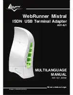 Atlantis Land WebRunner Mistral A01-IU1 Manual предпросмотр