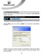 Предварительный просмотр 19 страницы Atlantis Land WebShare 3G 244WN Quick Start Manual