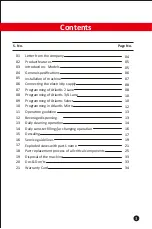 Preview for 3 page of Atlantis 2 Lane User'S Manual & Warranty Card