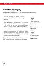 Preview for 4 page of Atlantis 2 Lane User'S Manual & Warranty Card